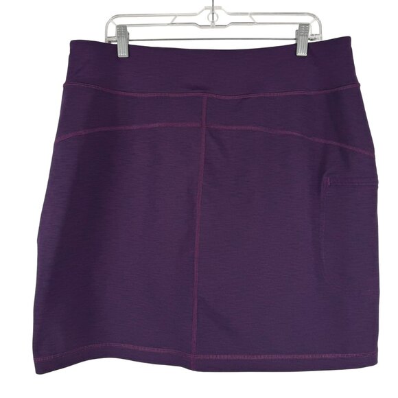 Duluth Noga Stretch Skort Skirt Large Purple Burgundy Outdoor NWT SS-2023 - Picture 3 of 9